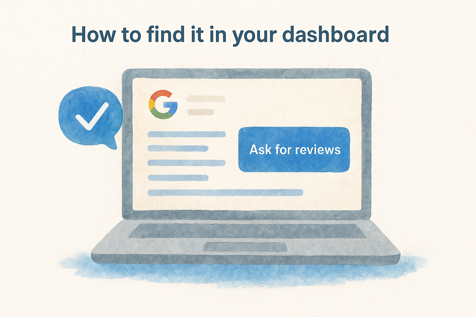 How to find it in your dashboard