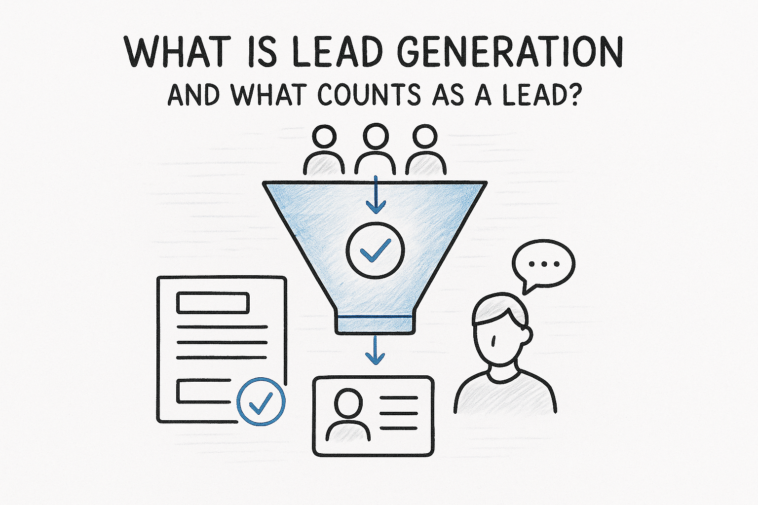 What is lead generation and what counts as a lead?