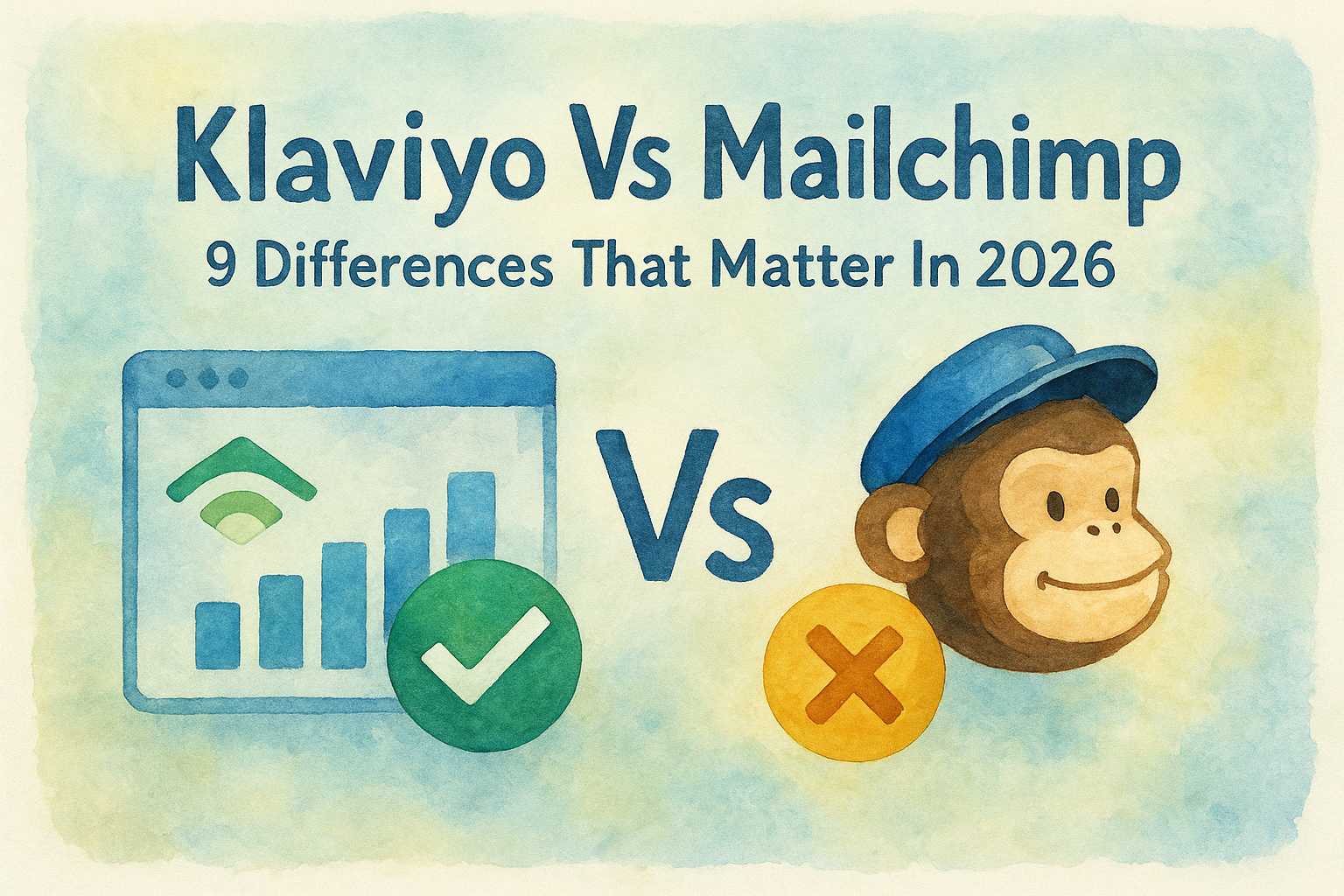 Klaviyo Vs Mailchimp: 9 Differences That Matter In 2026 — featured image