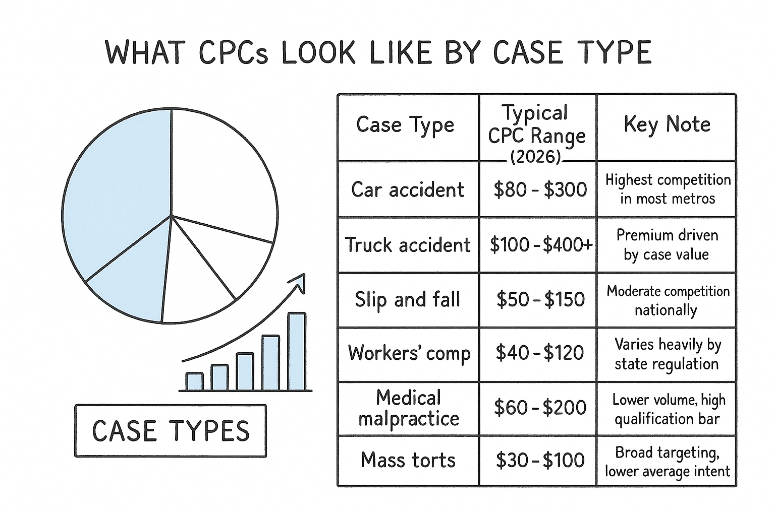 What CPCs Look Like by Case Type
