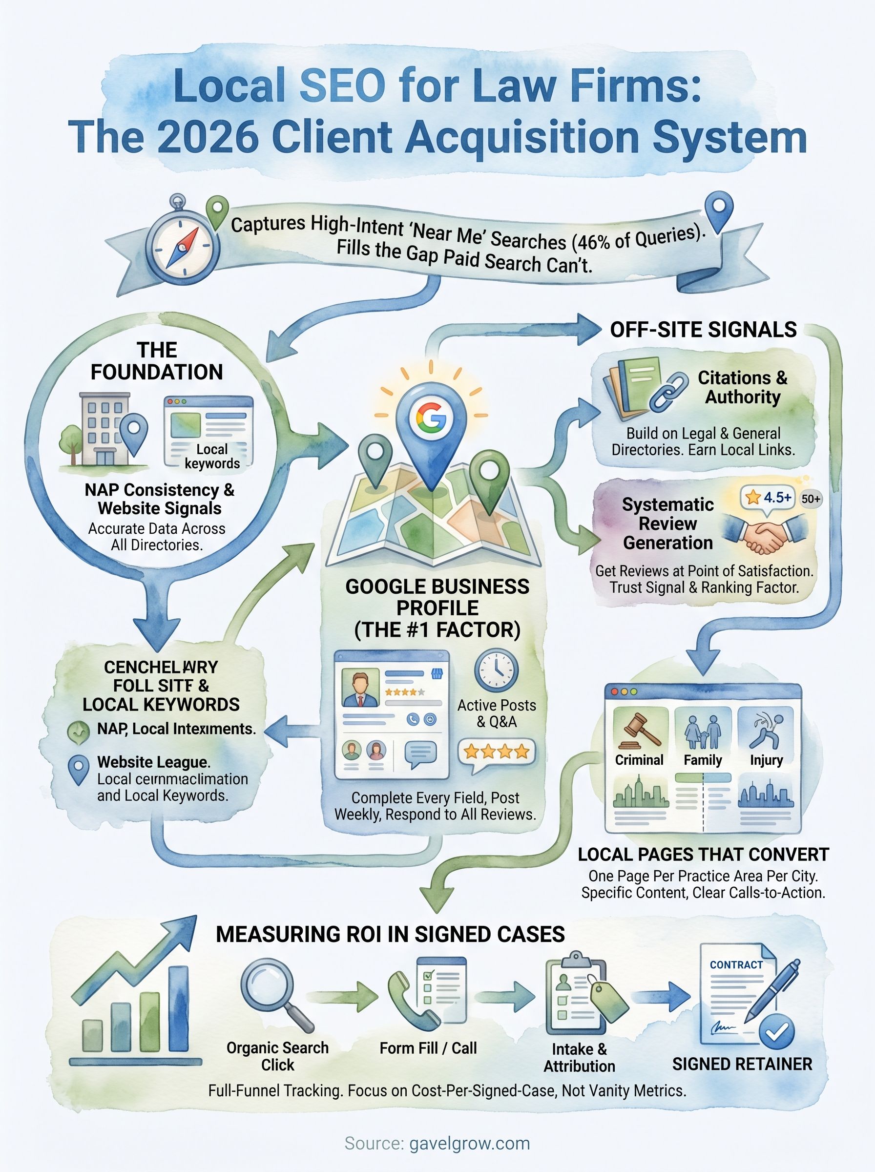 what is local seo infographic