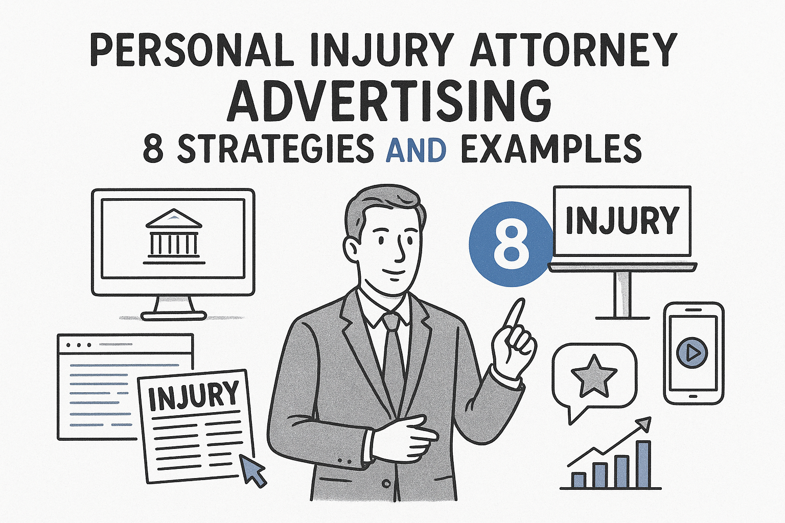 Personal Injury Attorney Advertising: 8 Strategies and Examples — featured image