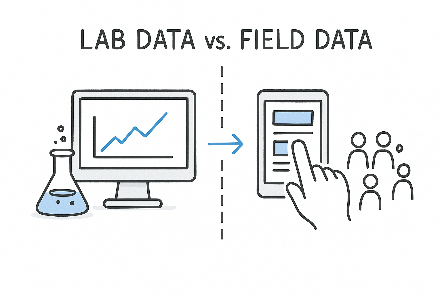 Lab Data vs. Field Data