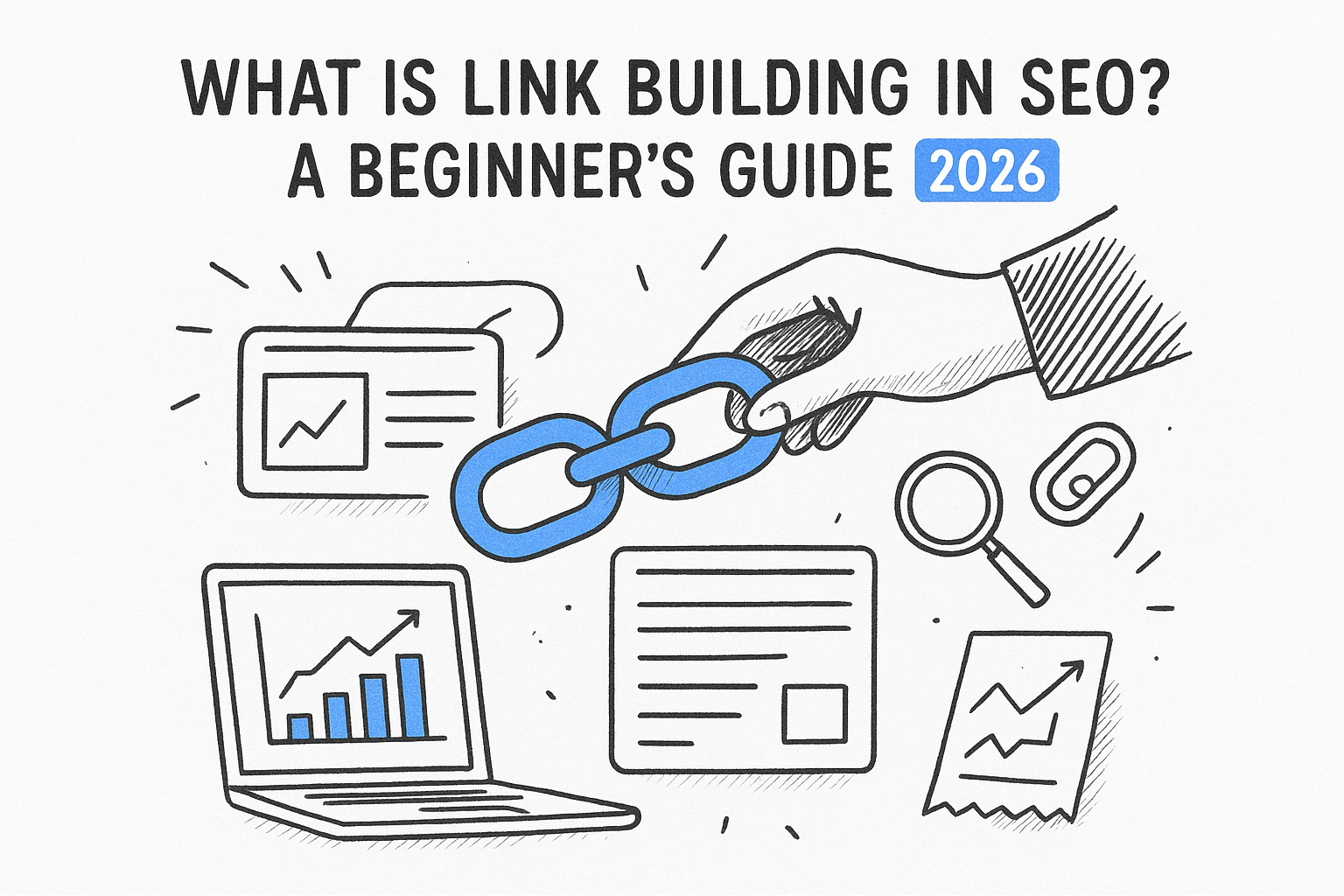 What Is Link Building in SEO? A Beginner’s Guide (2026) — featured image