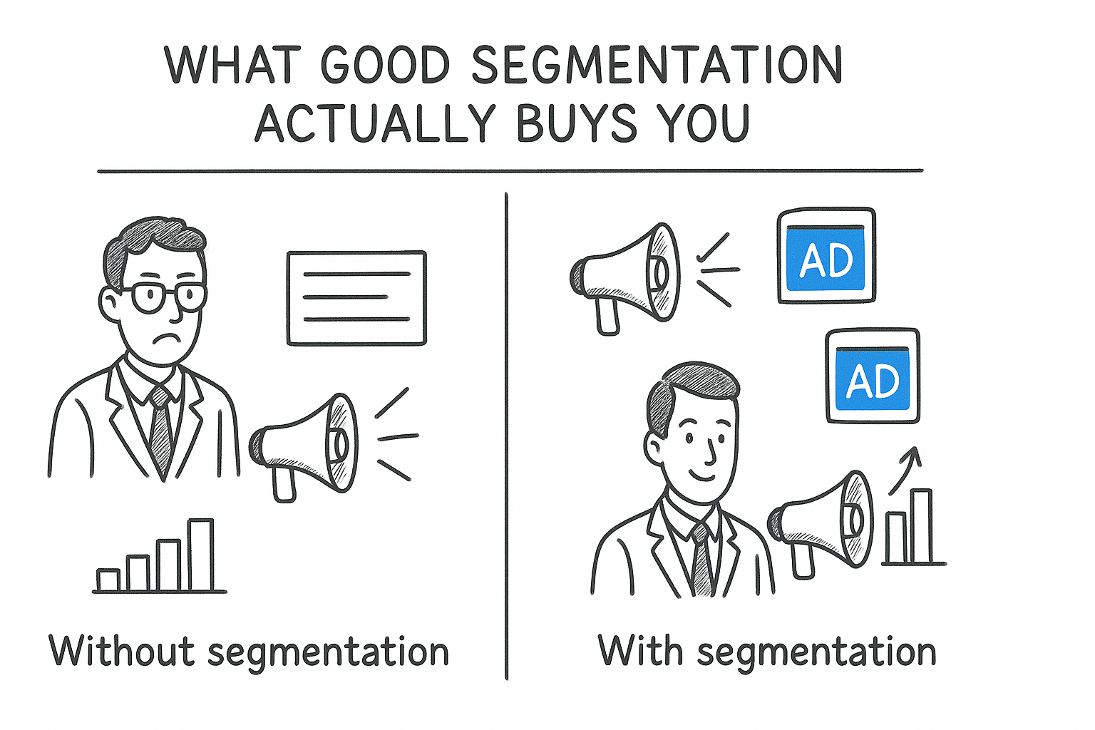 What good segmentation actually buys you