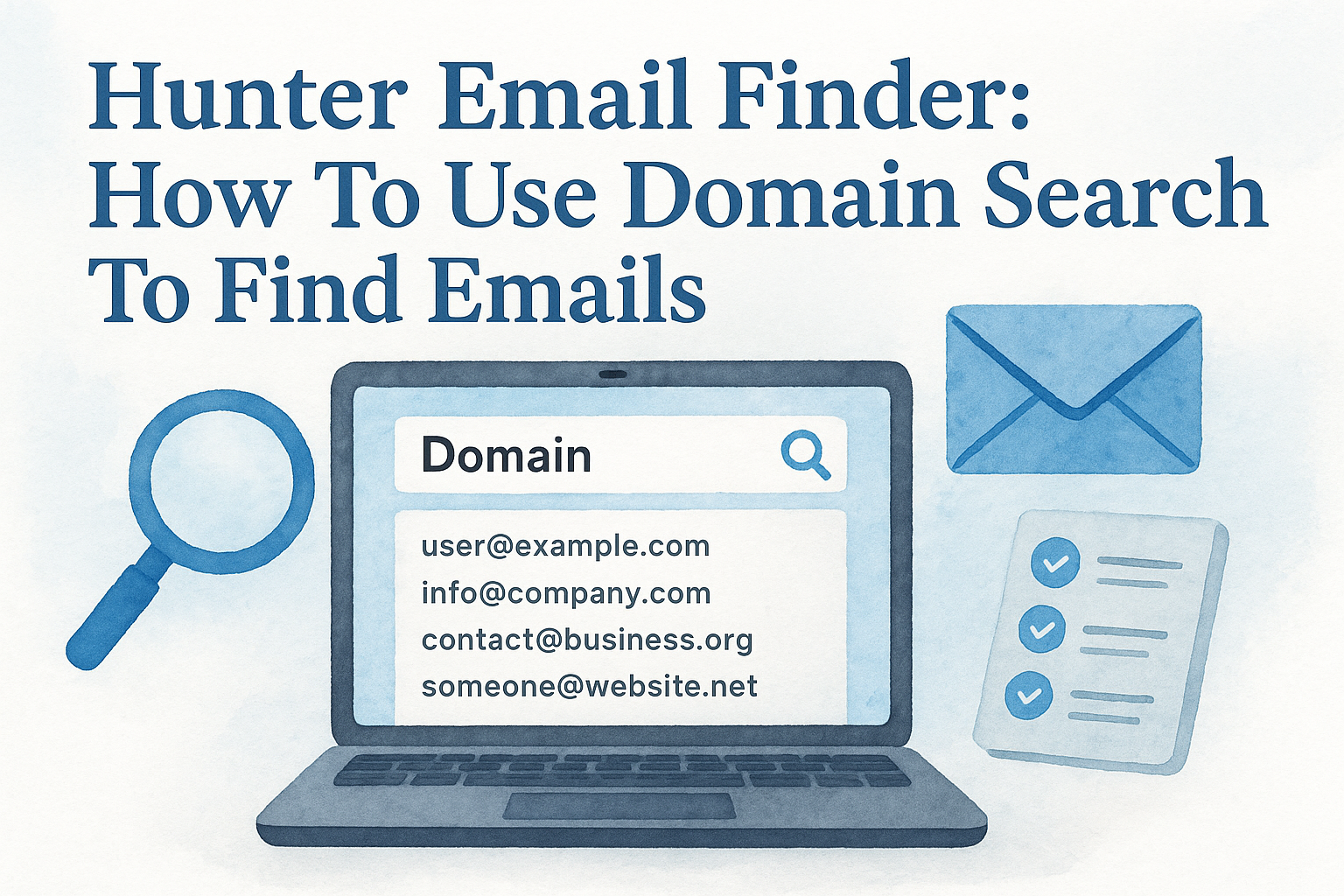 Hunter Email Finder: How To Use Domain Search To Find Emails — featured image