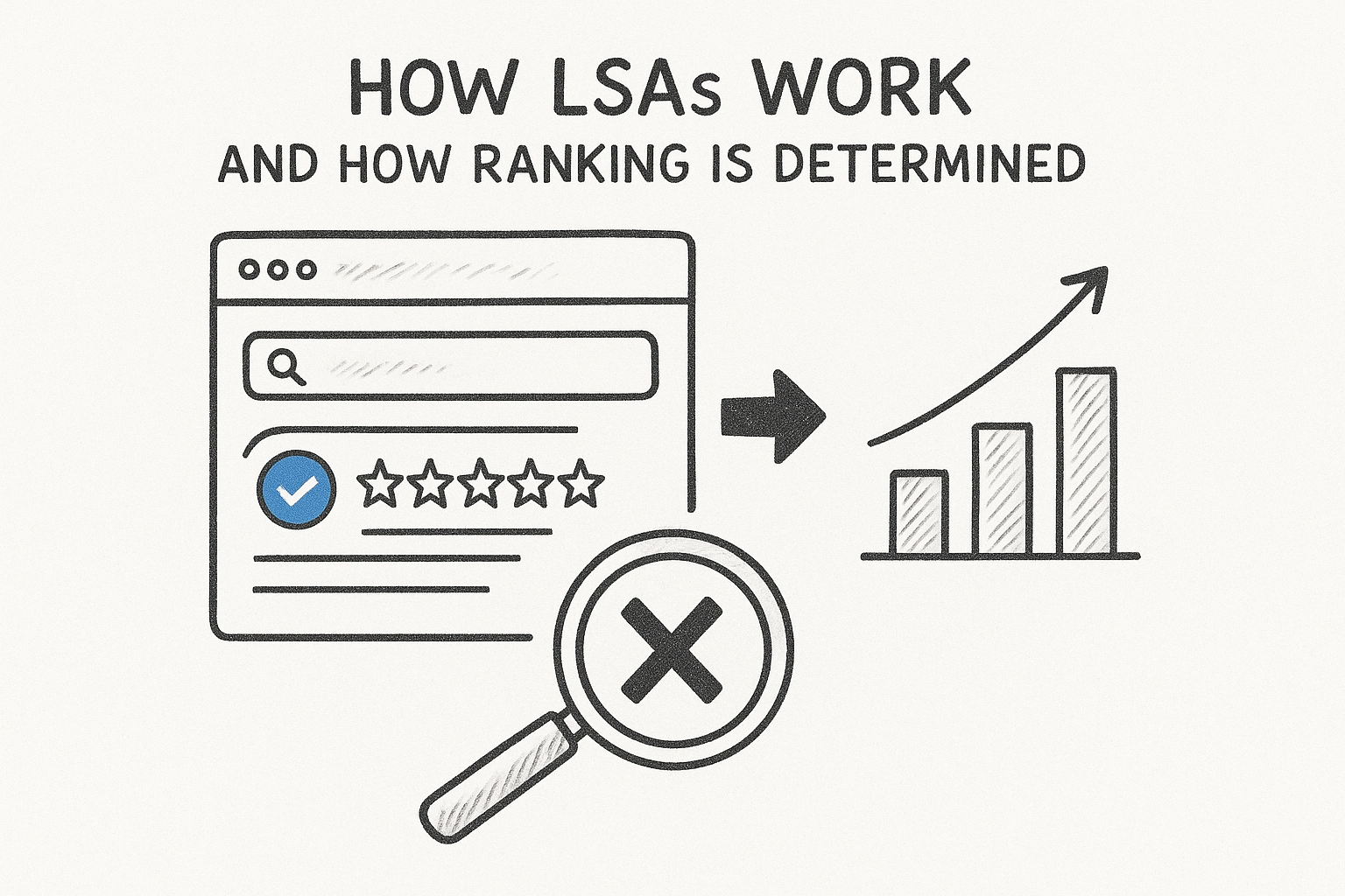 How LSAs work and how ranking is determined