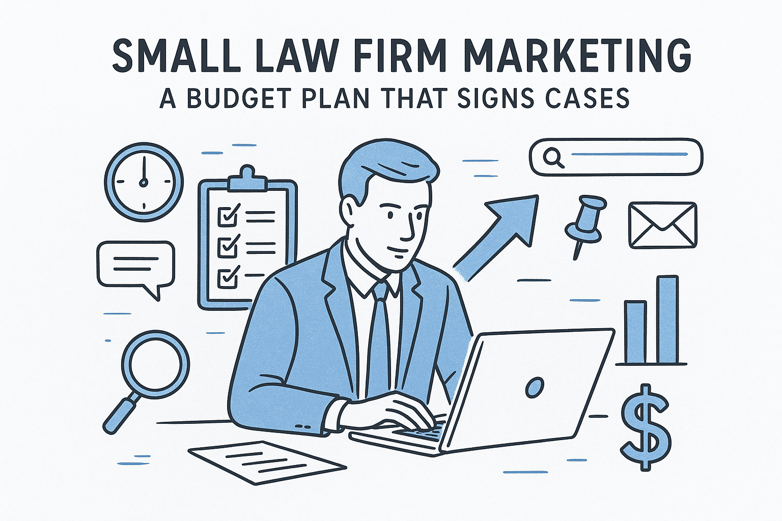 Small Law Firm Marketing: A Budget Plan That Signs Cases — featured image
