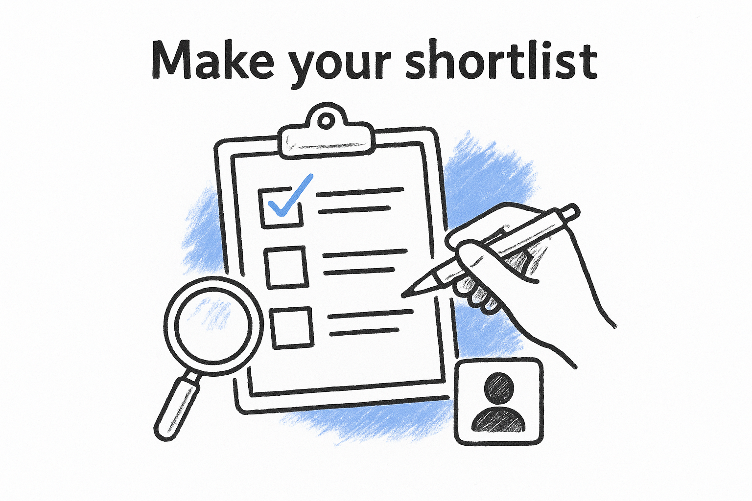 Make your shortlist