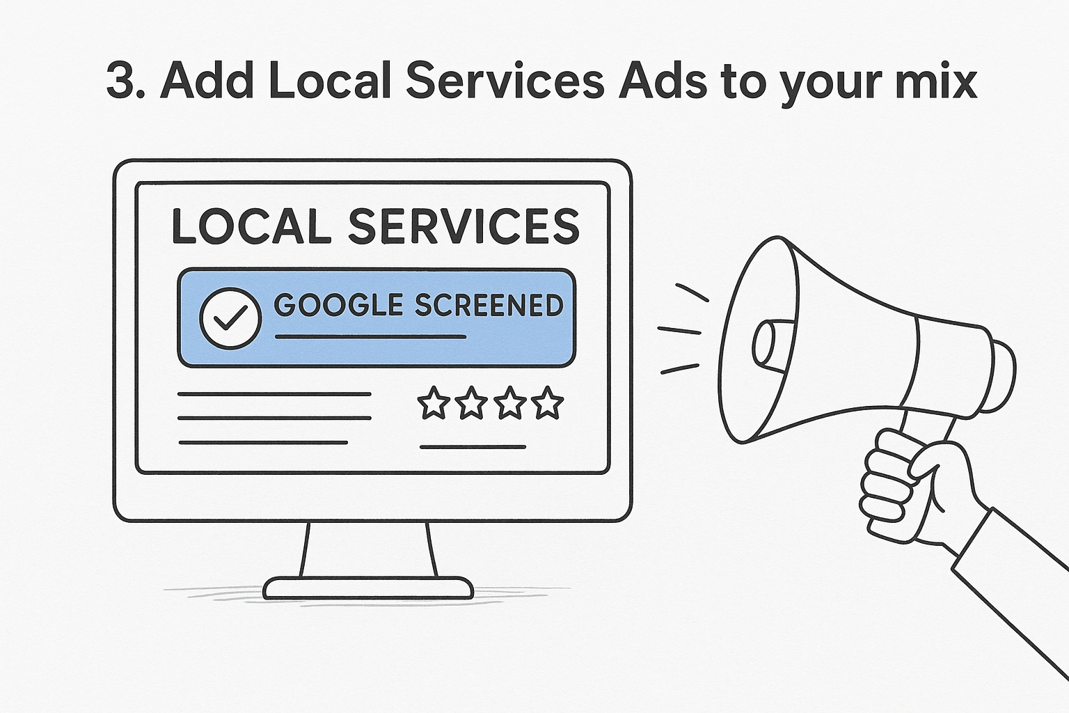 3. Add Local Services Ads to your mix