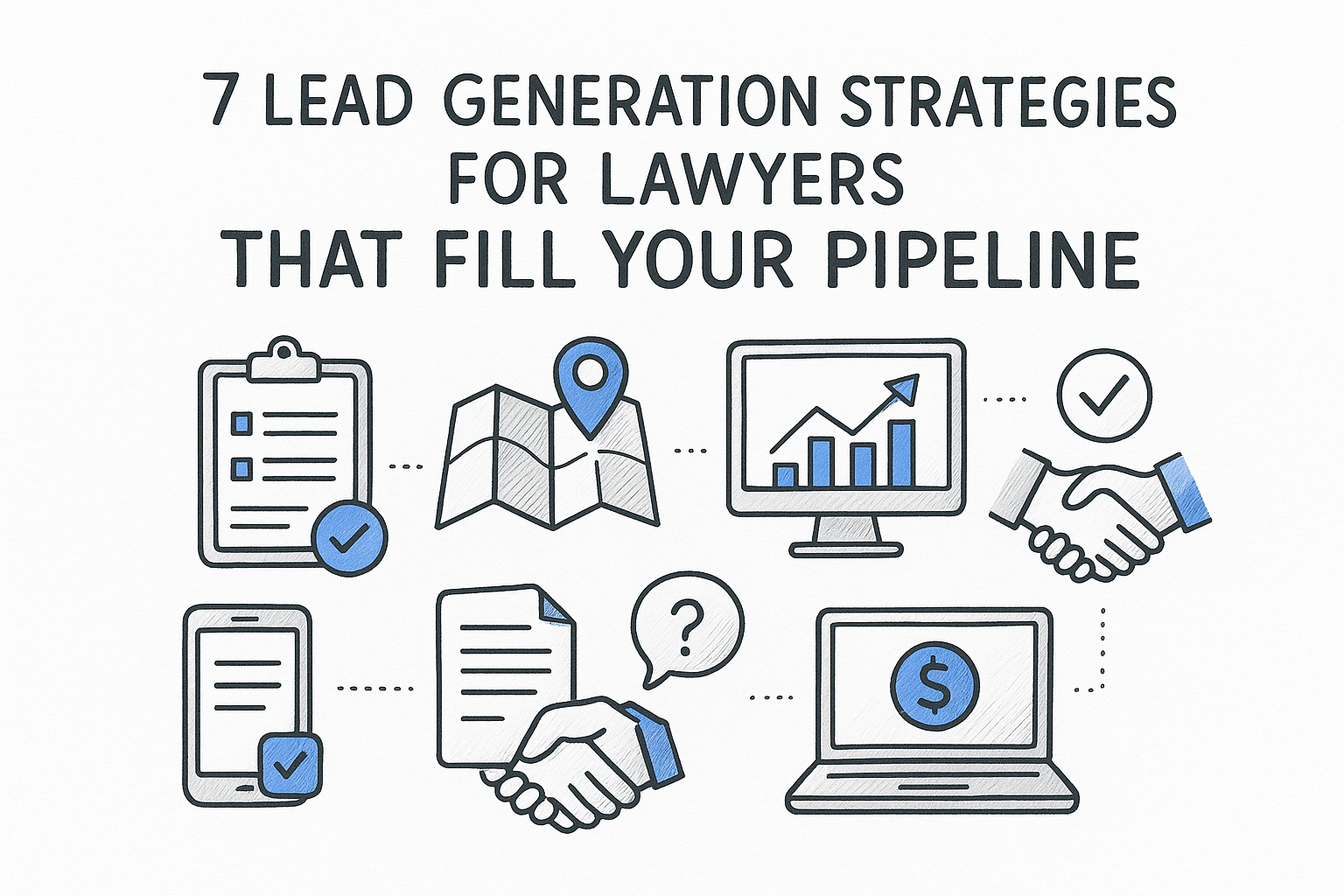 7 Lead Generation Strategies for Lawyers That Fill Your Pipeline — featured image