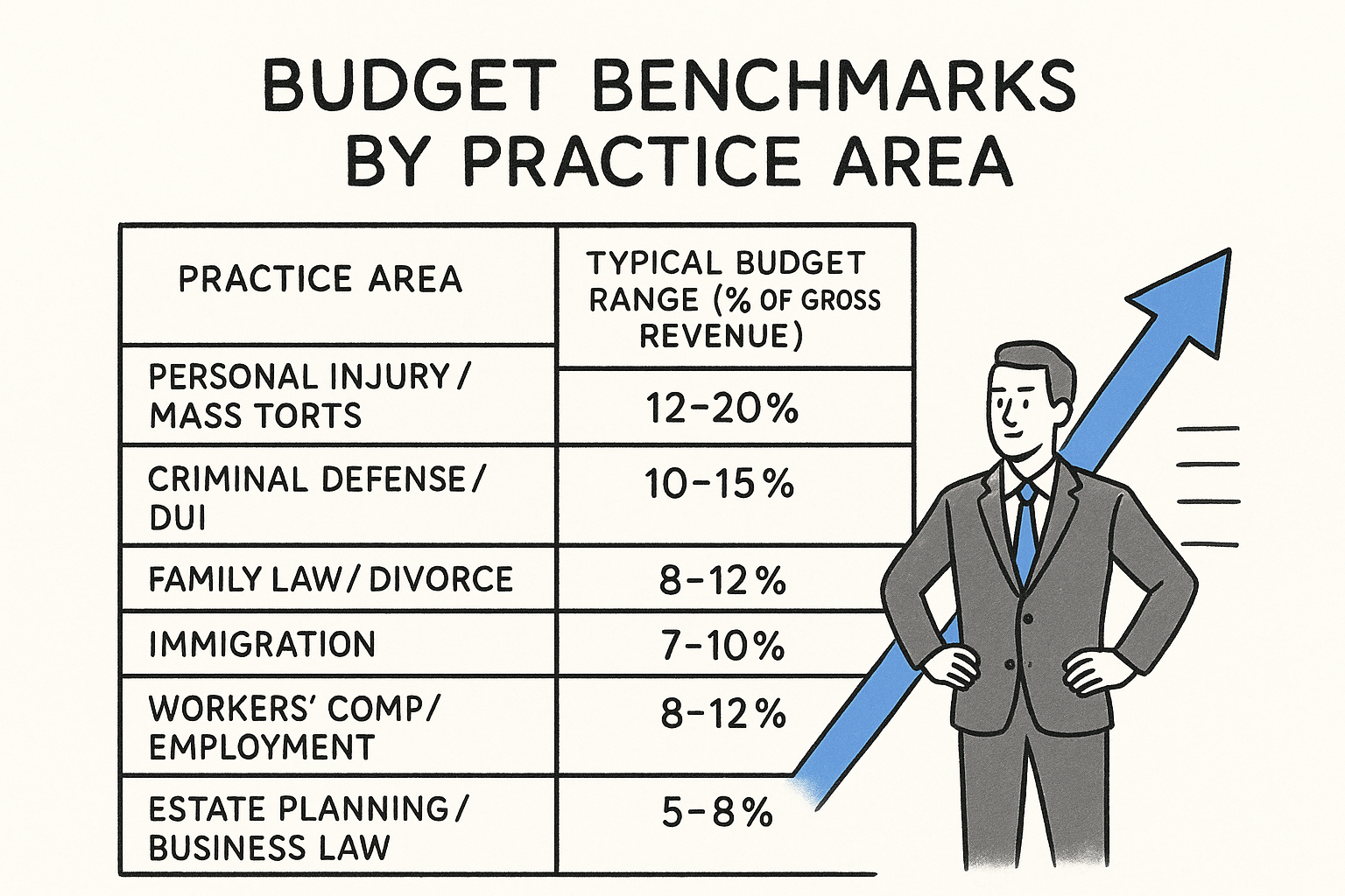 Budget Benchmarks by Practice Area