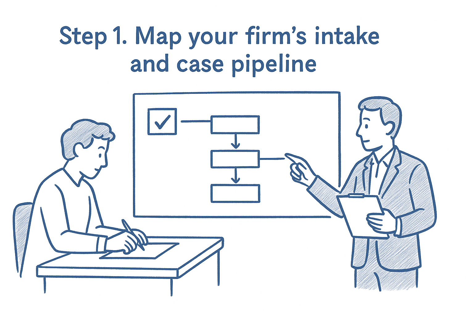 Step 1. Map your firm's intake and case pipeline
