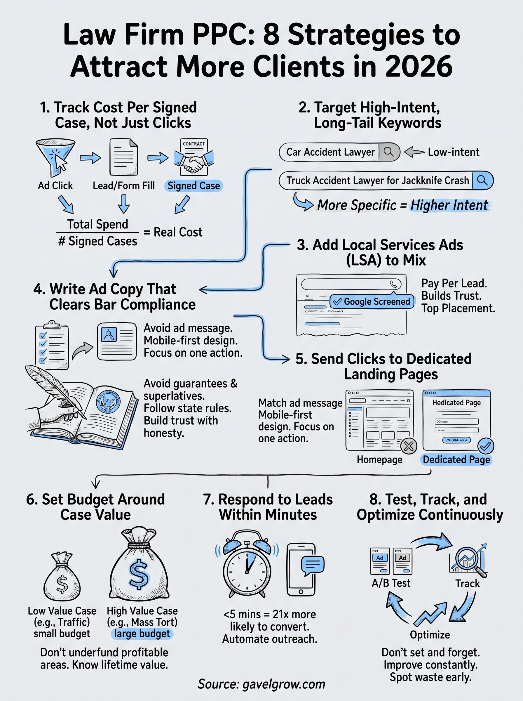 law firm ppc infographic