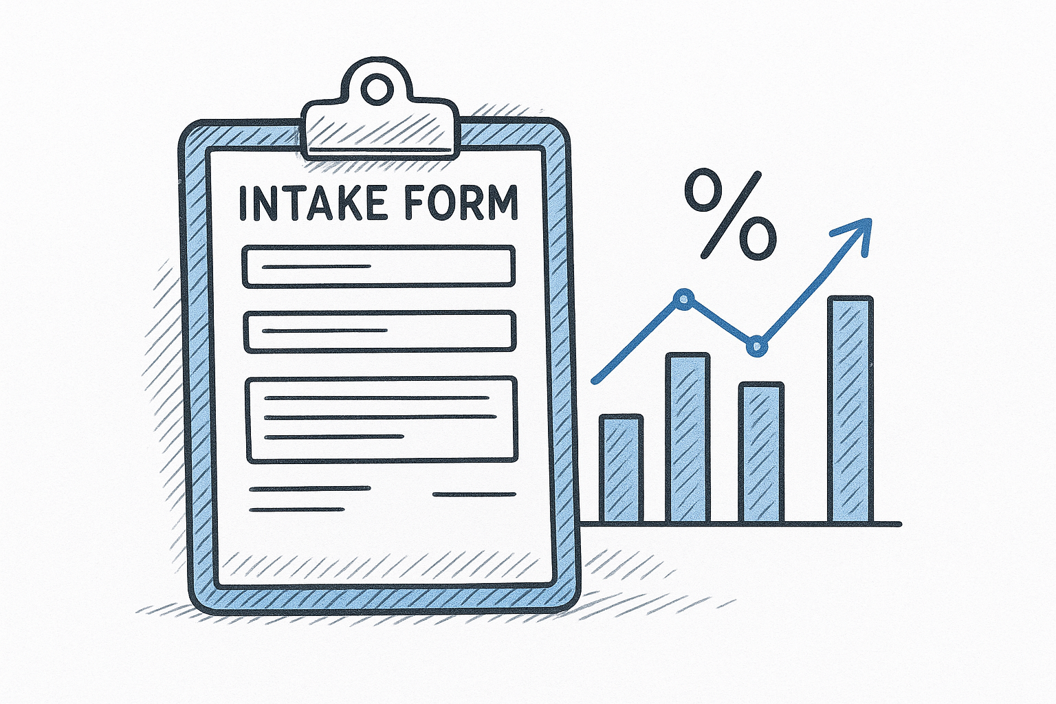 6. Intake form conversion rate and completion rate