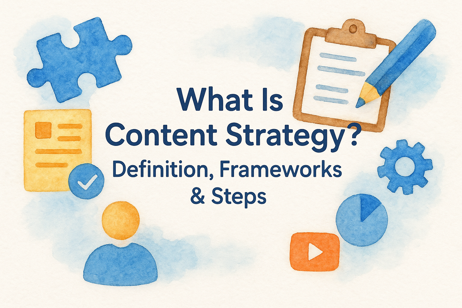 What Is Content Strategy? Definition, Frameworks & Steps — featured image