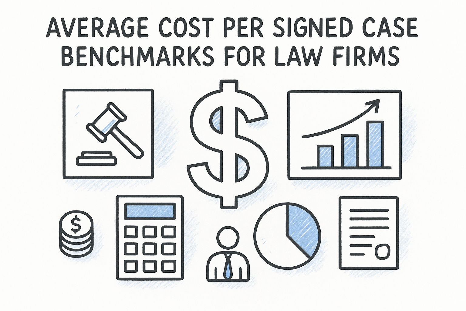 Average Cost Per Signed Case: Benchmarks For Law Firms — featured image
