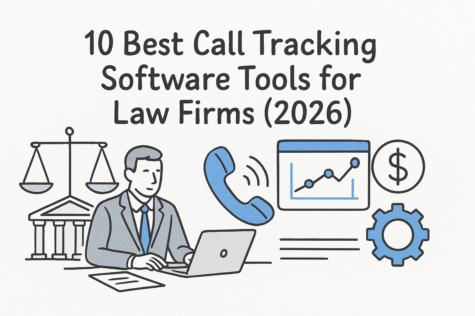 10 Best Call Tracking Software Tools for Law Firms (2026) — featured image