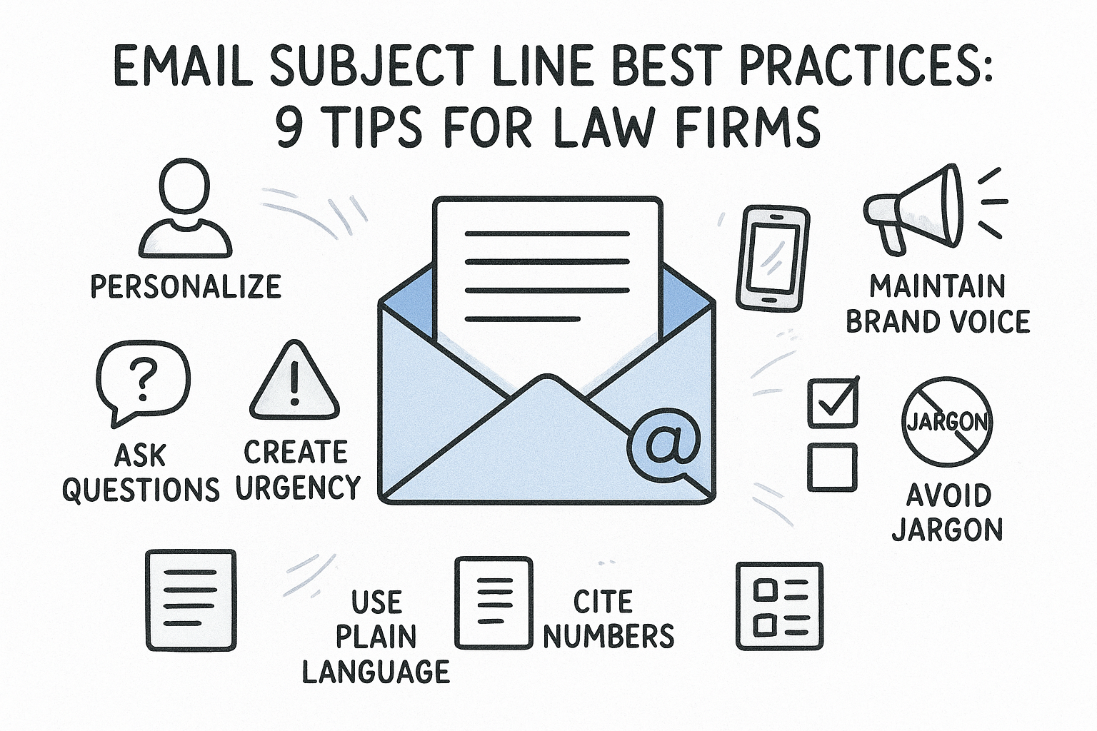 Email Subject Line Best Practices: 9 Tips for Law Firms — featured image