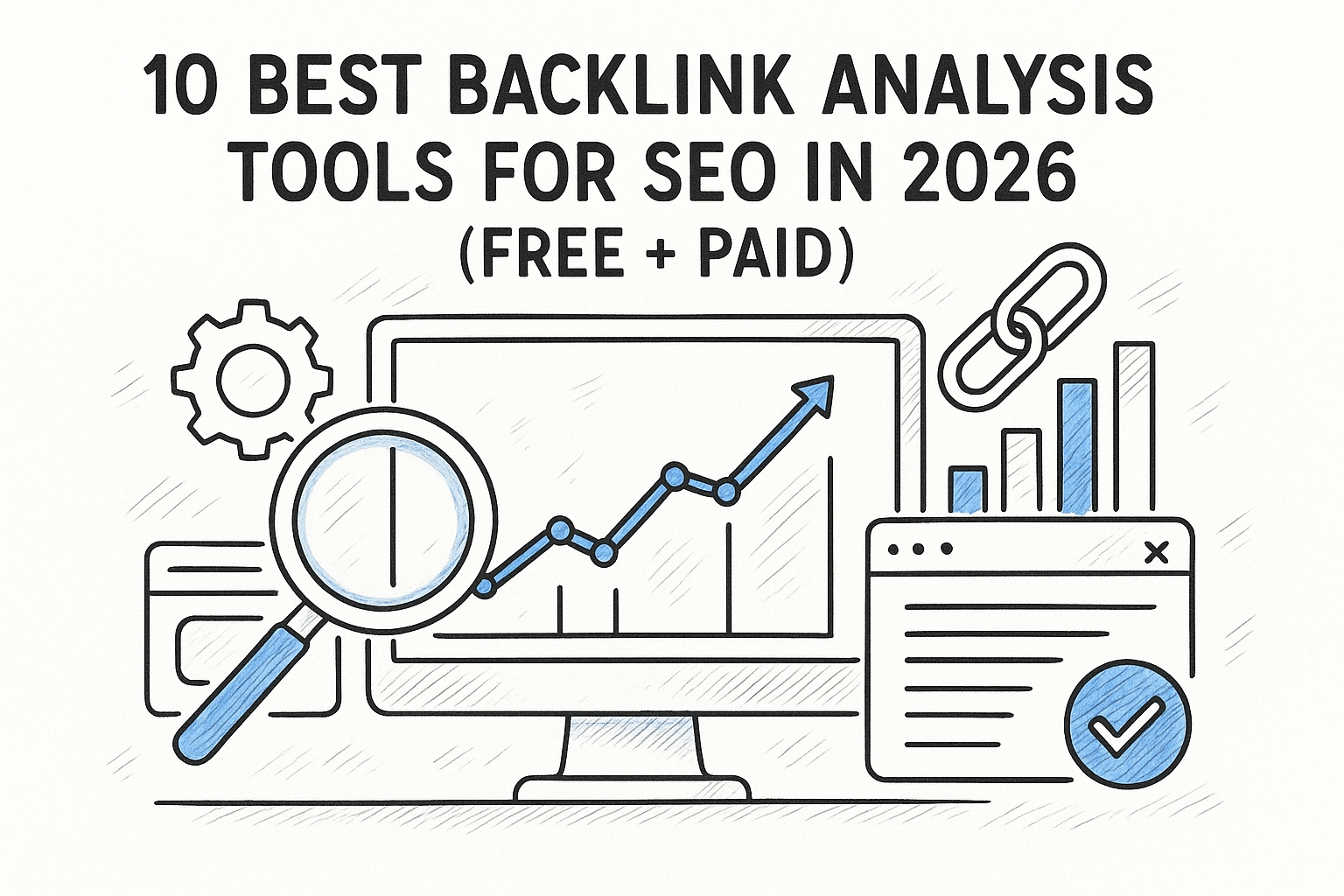 10 Best Backlink Analysis Tools for SEO in 2026 (Free+Paid) — featured image
