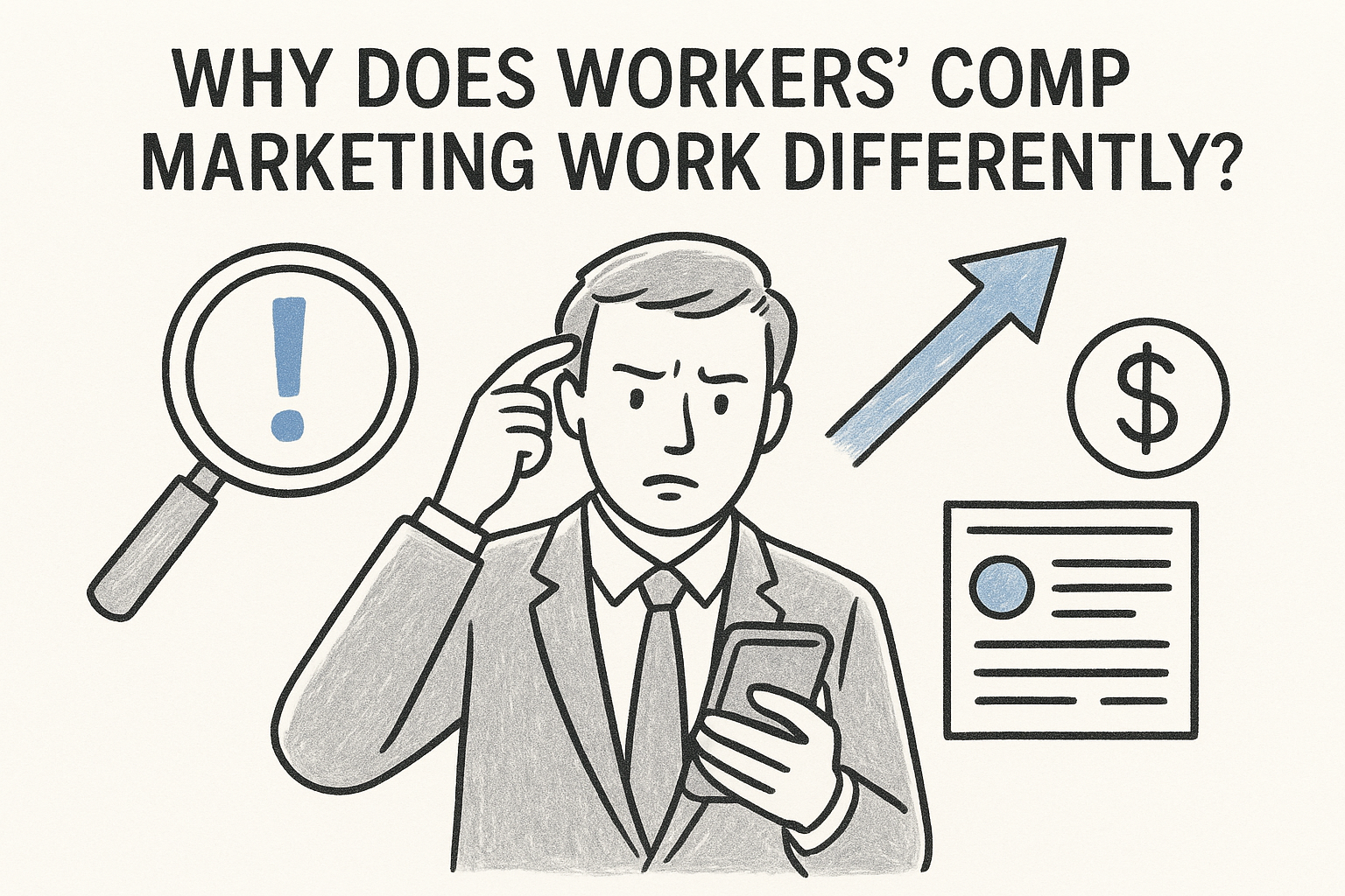 Why does workers' comp marketing work differently?