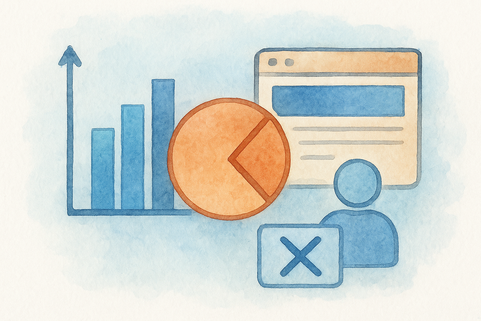 Metrics that reveal where visitors drop off