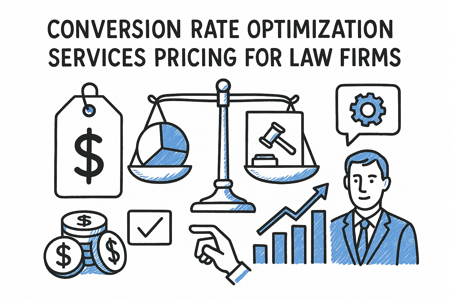 Conversion Rate Optimization Services Pricing for Law Firms — featured image