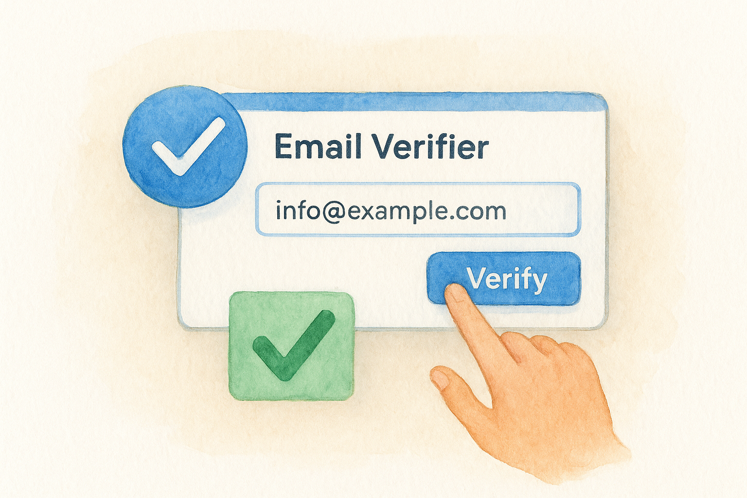 Run verification through Hunter's Email Verifier