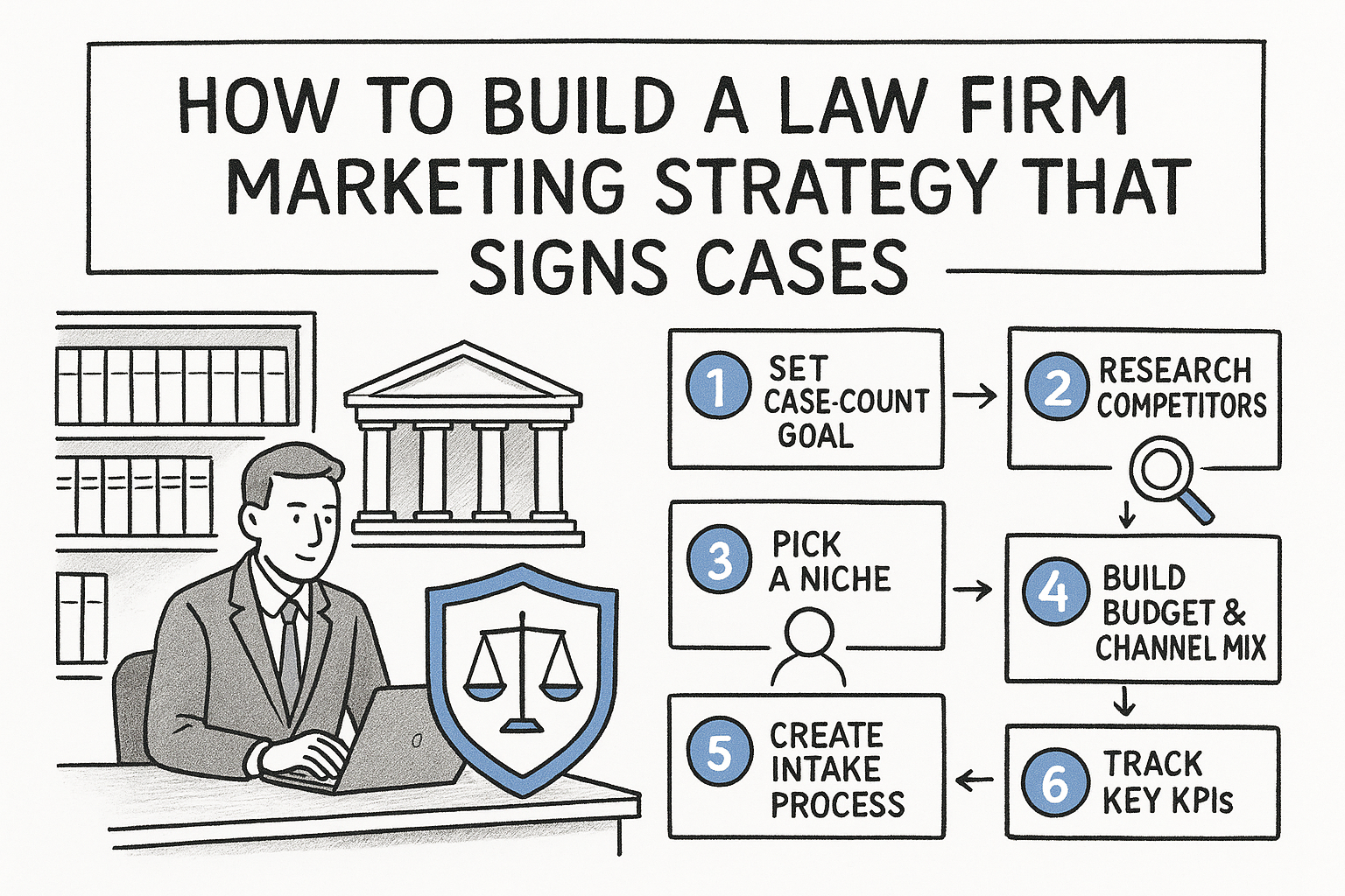 How to Build a Law Firm Marketing Strategy That Signs Cases — featured image
