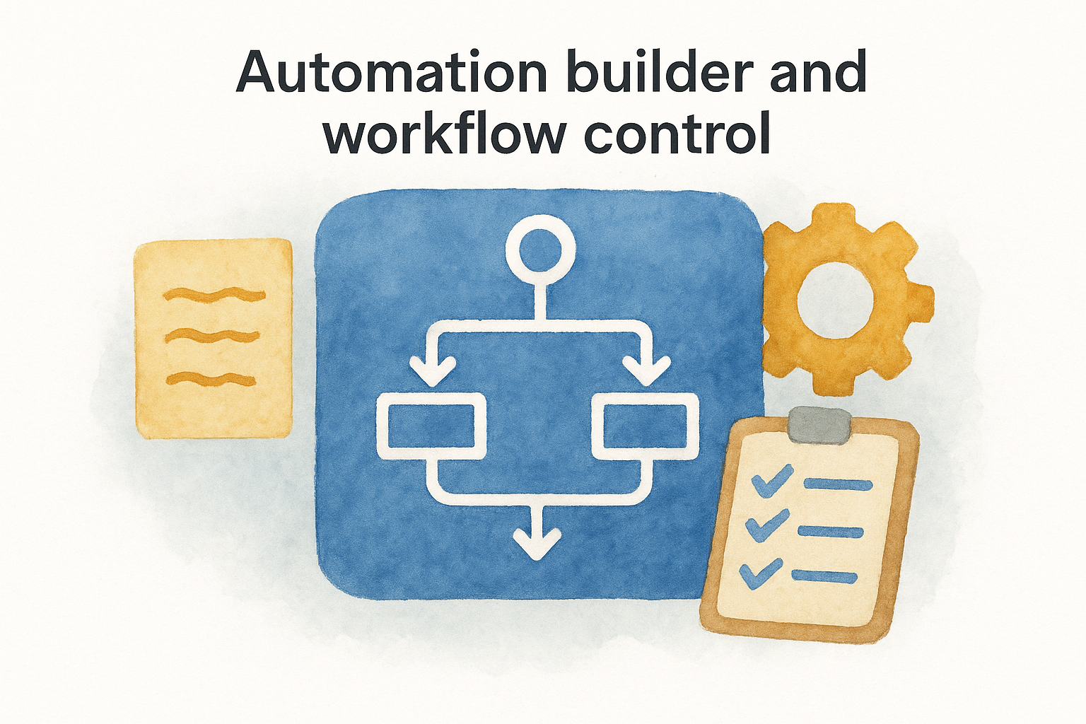 5. Automation builder and workflow control