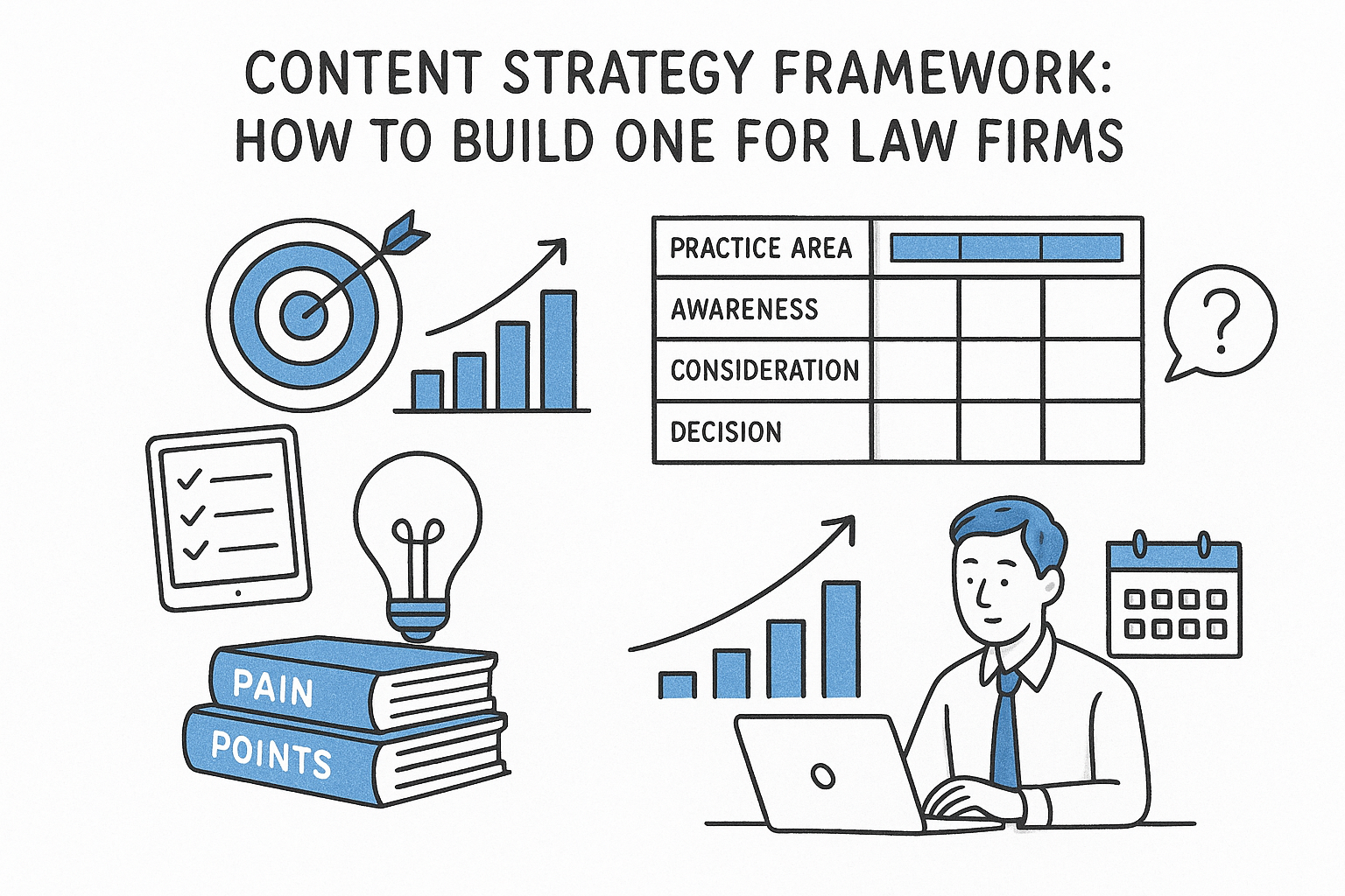 Content Strategy Framework: How to Build One for Law Firms — featured image