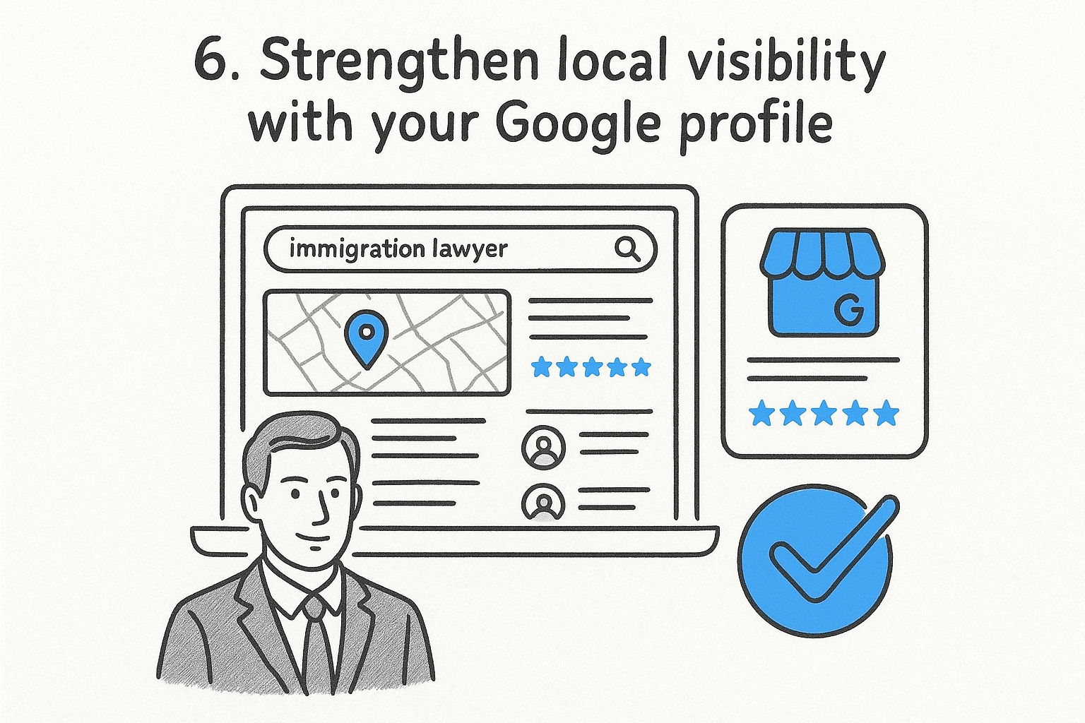 6. Strengthen local visibility with your Google profile