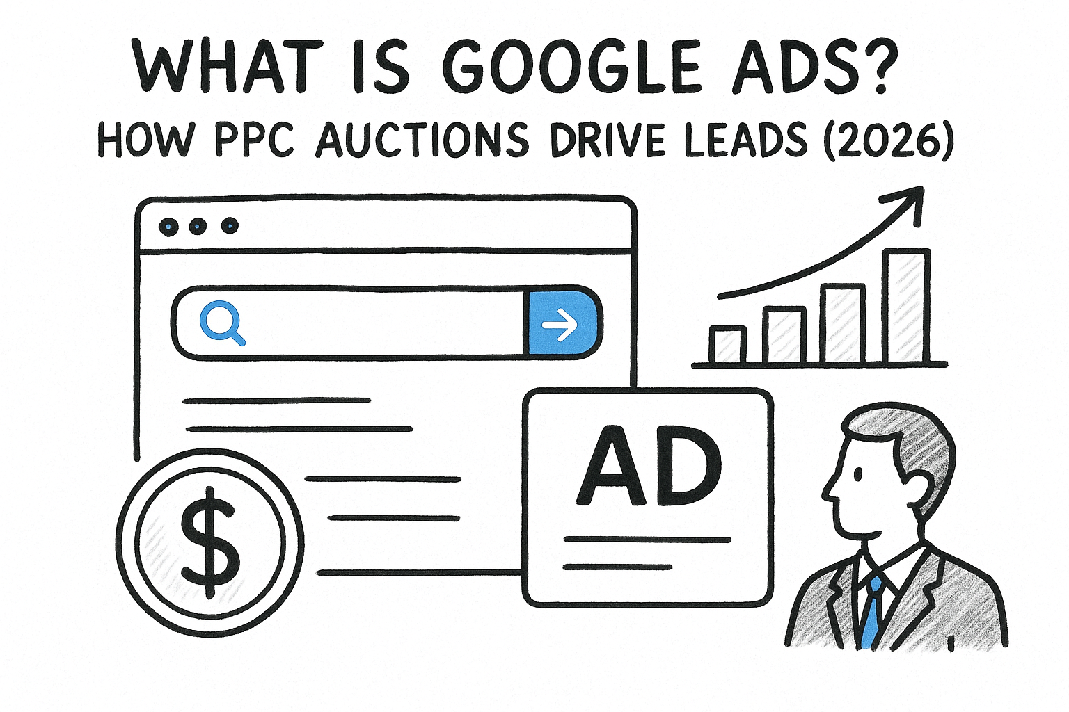 What Is Google Ads? How PPC Auctions Drive Leads (2026) — featured image