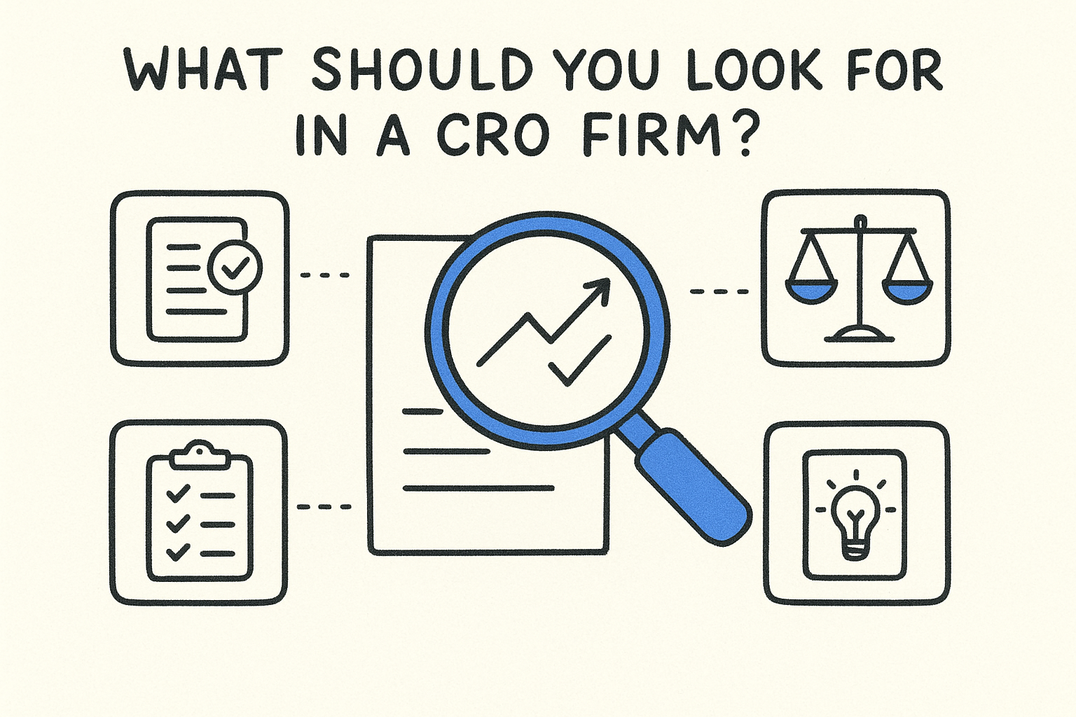 1. What should you look for in a CRO firm?