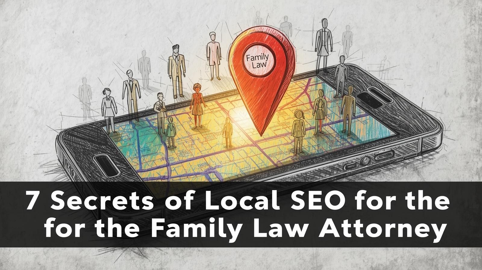 7 Secrets of Local SEO for the Family Law Attorney — featured image for GavelGrow blog article