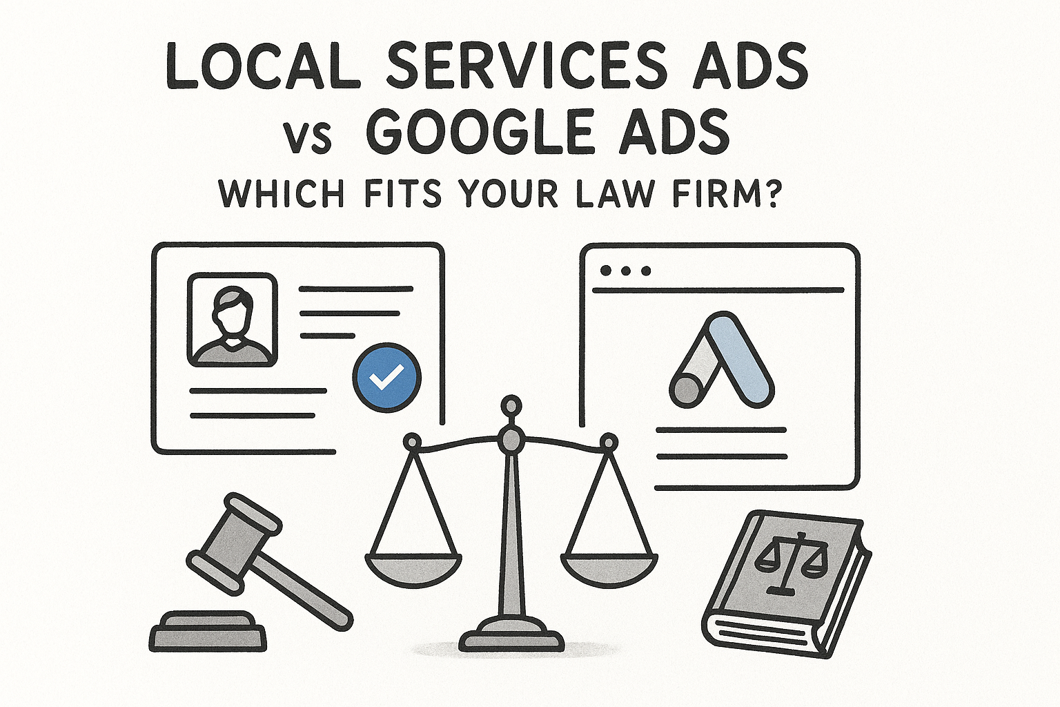 Local Services Ads vs Google Ads: Which Fits Your Law Firm? — featured image