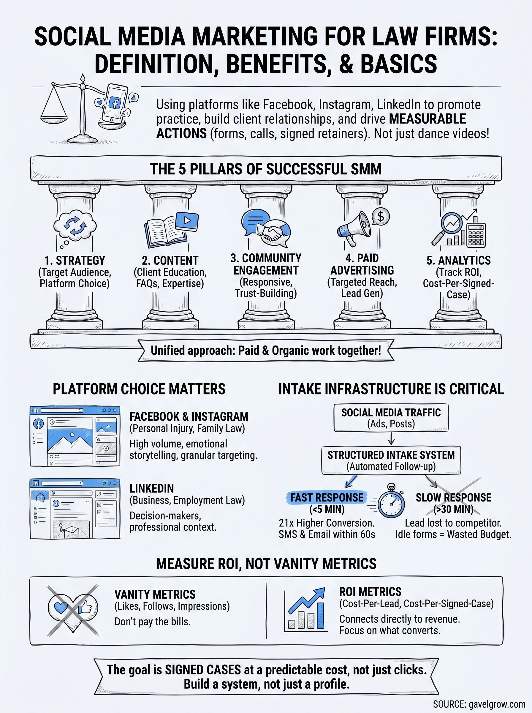 what is social media marketing infographic