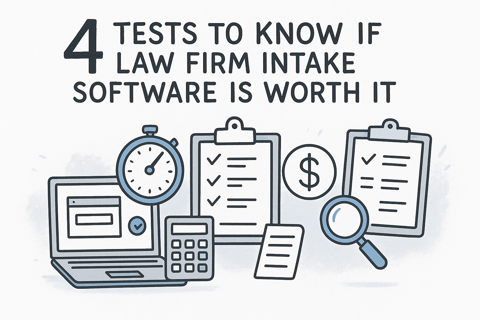 4 Tests to Know If Law Firm Intake Software Is Worth It — featured image