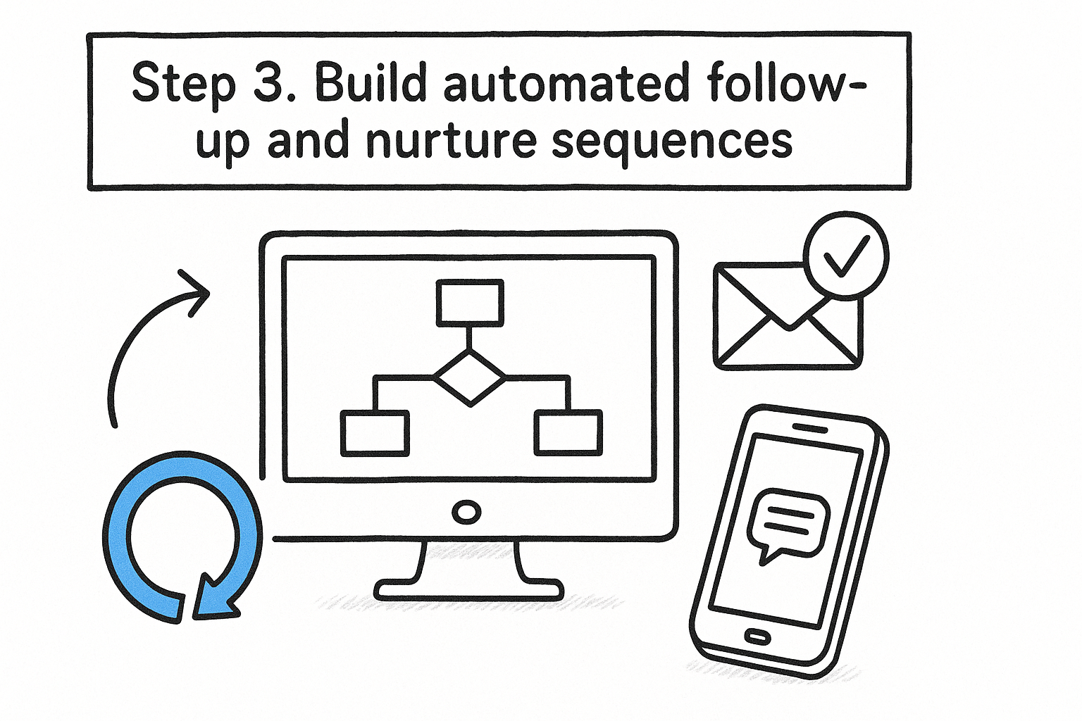 Step 3. Build automated follow-up and nurture sequences