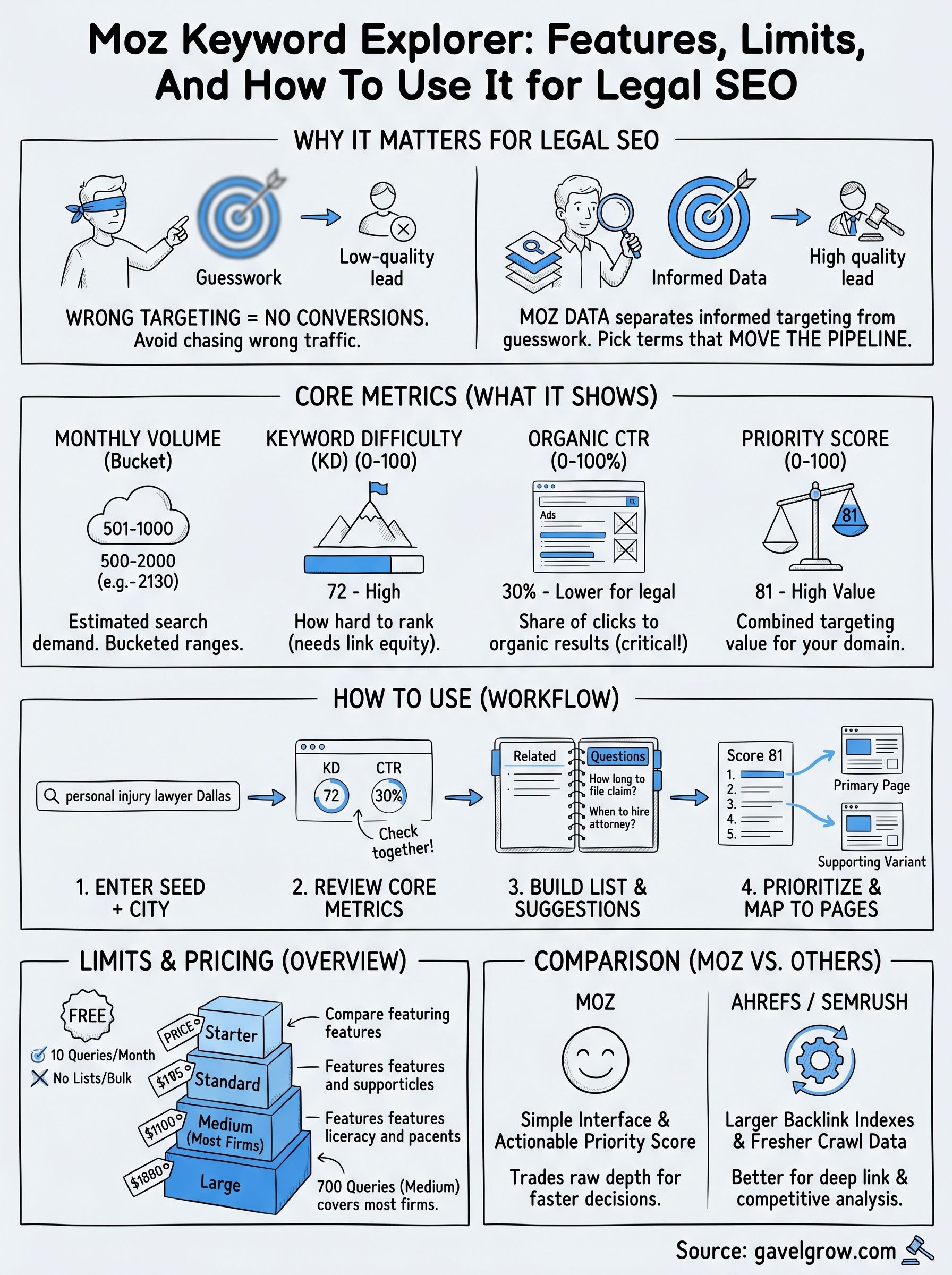 moz keyword explorer infographic