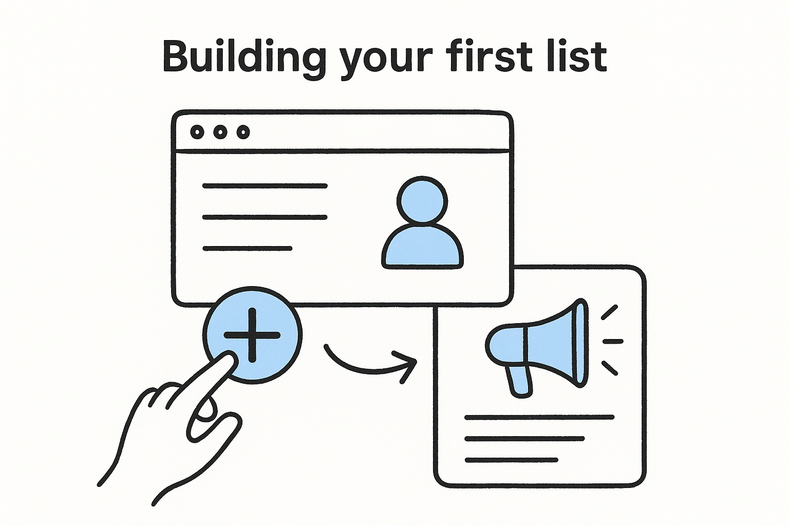 Building your first list