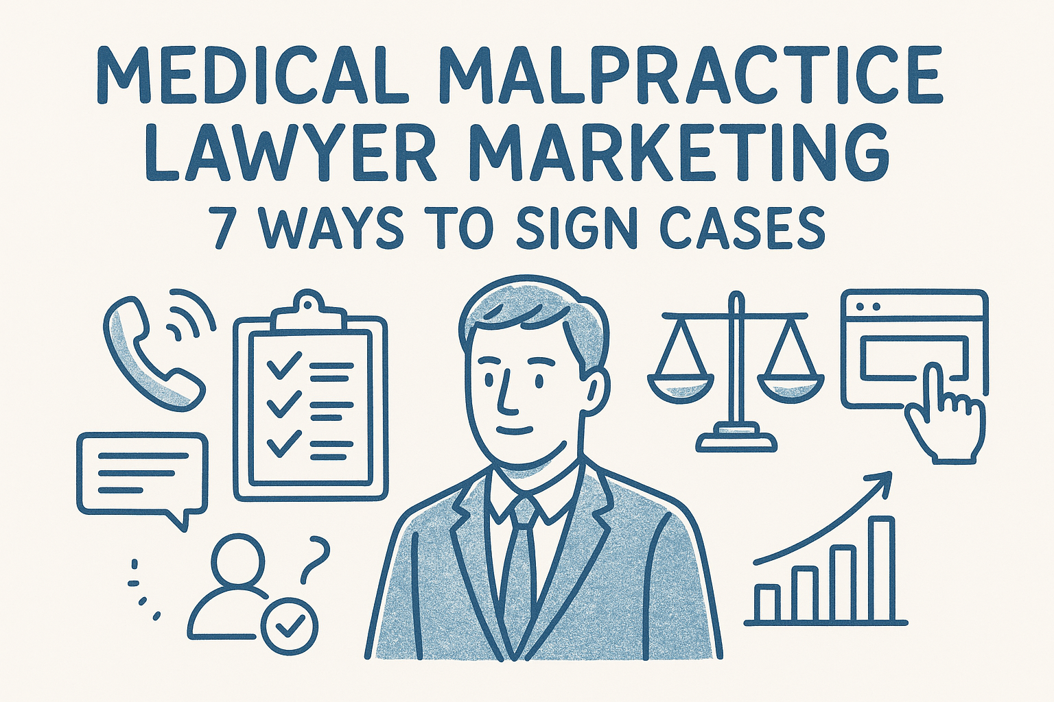 Medical Malpractice Lawyer Marketing: 7 Ways to Sign Cases — featured image