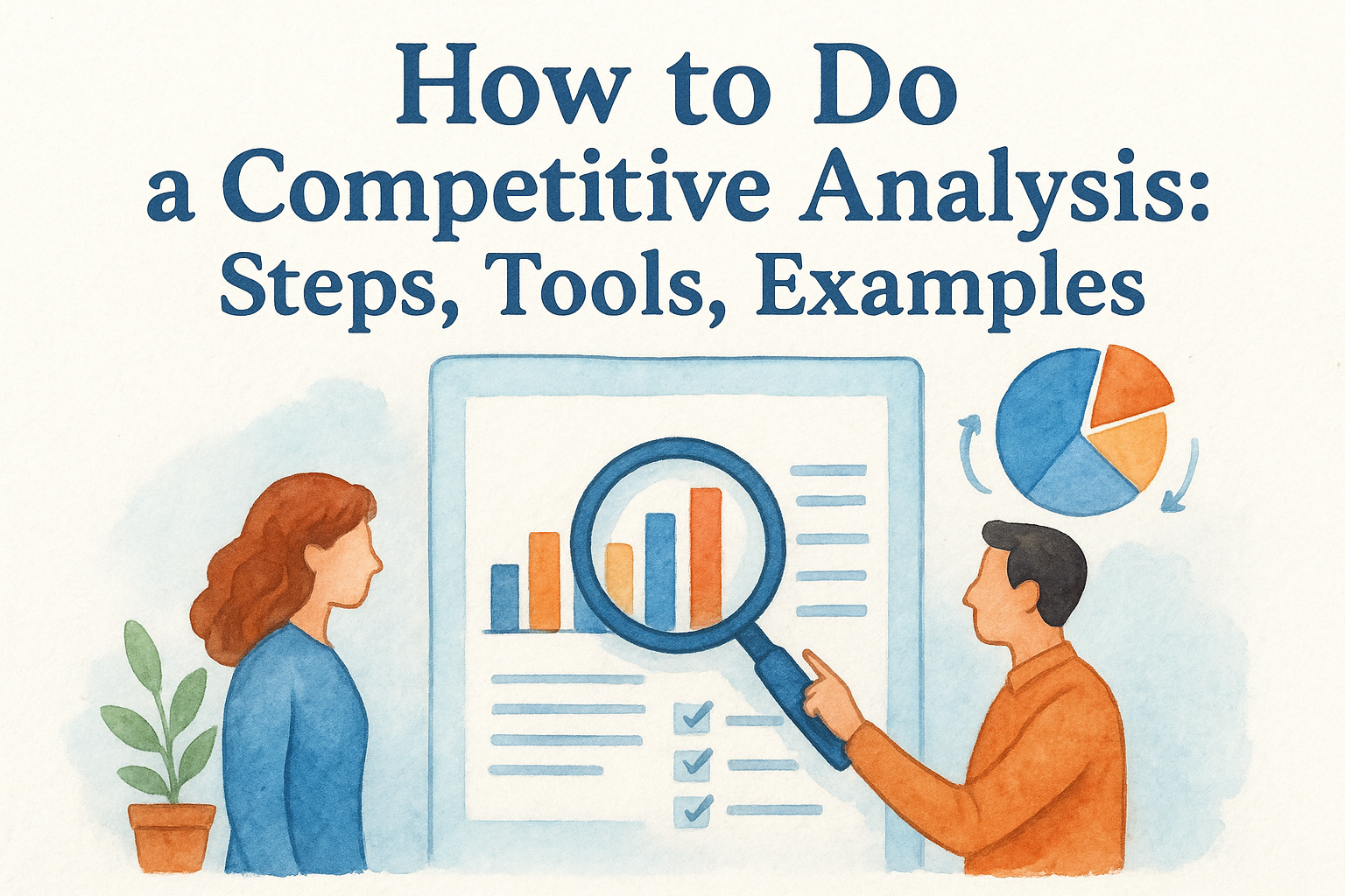 How to Do a Competitive Analysis: Steps, Tools, Examples — featured image