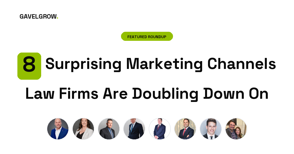 8 Surprising Marketing Channels Law Firms Are Doubling Down On in 2026 — featured image