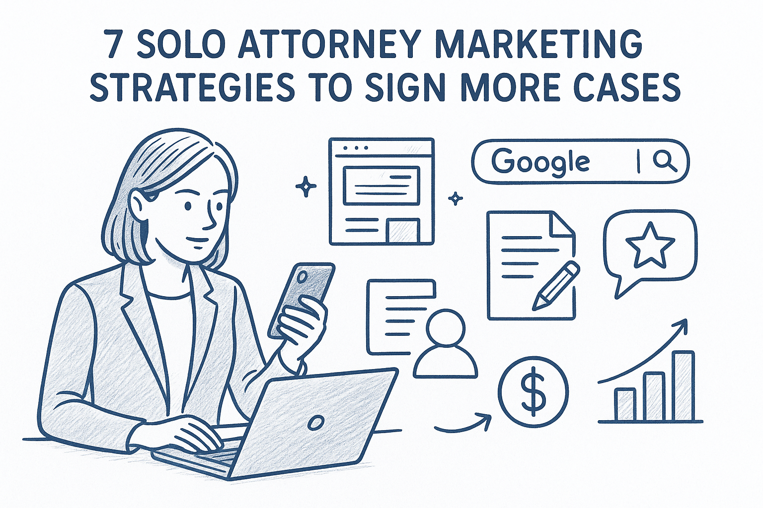 7 Solo Attorney Marketing Strategies to Sign More Cases — featured image