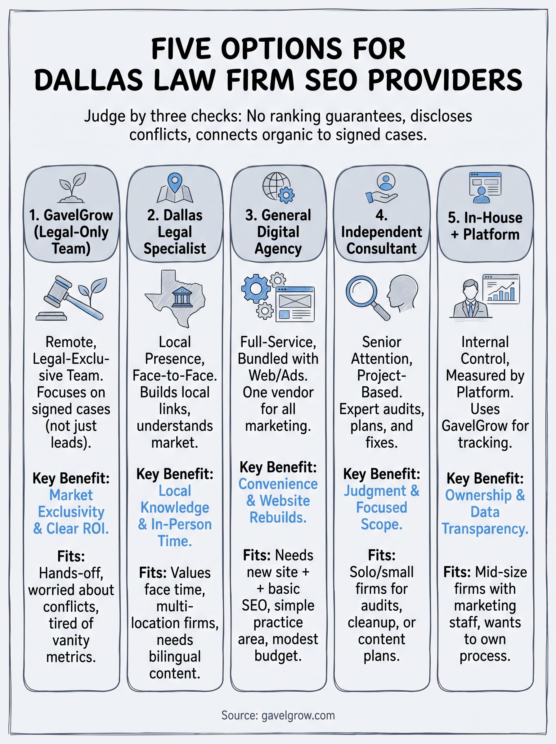 dallas law firm seo infographic