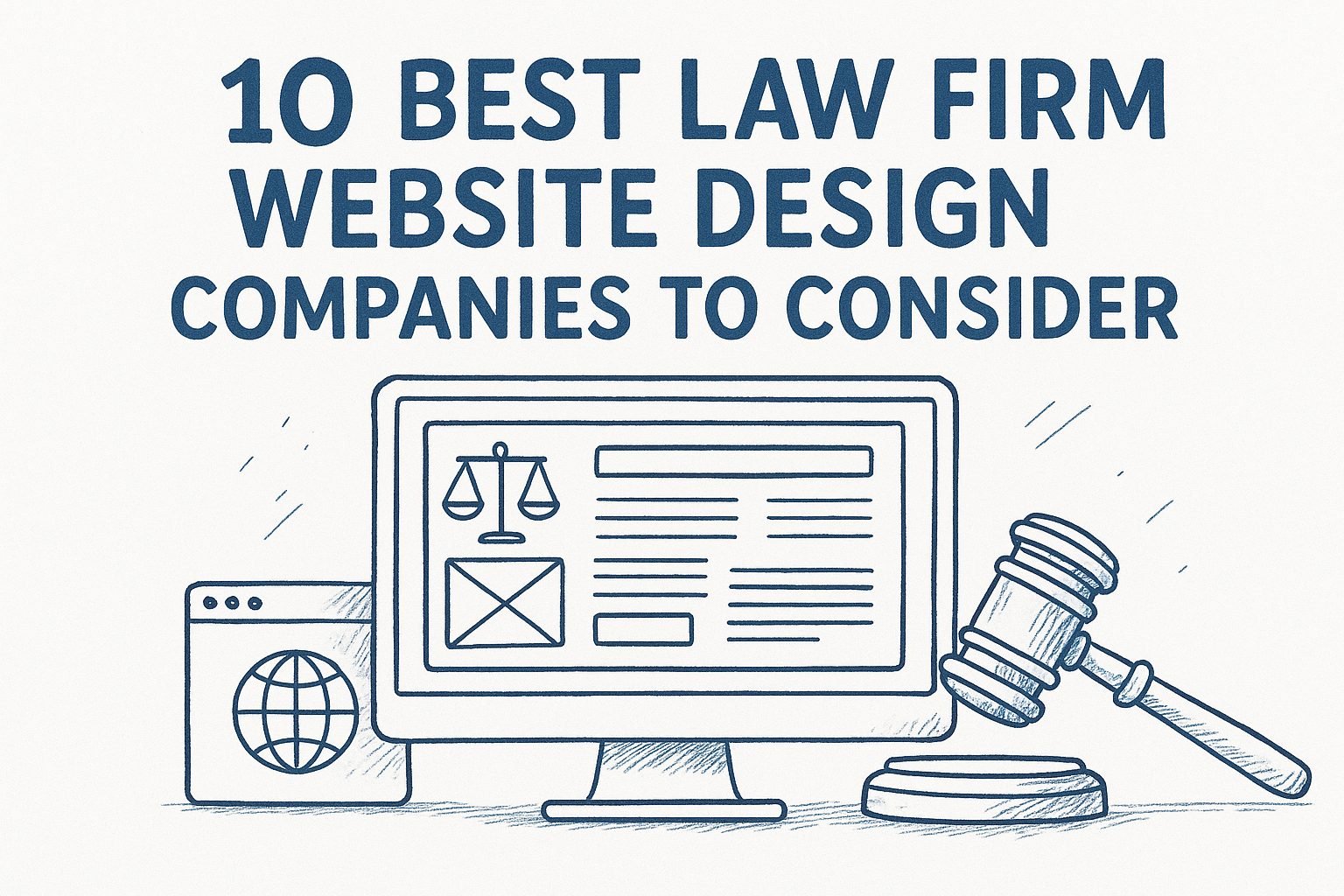 10 Best Law Firm Website Design Companies to Consider — featured image