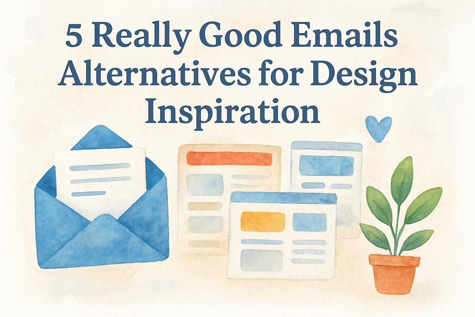 5 Really Good Emails Alternatives for Design Inspiration — featured image
