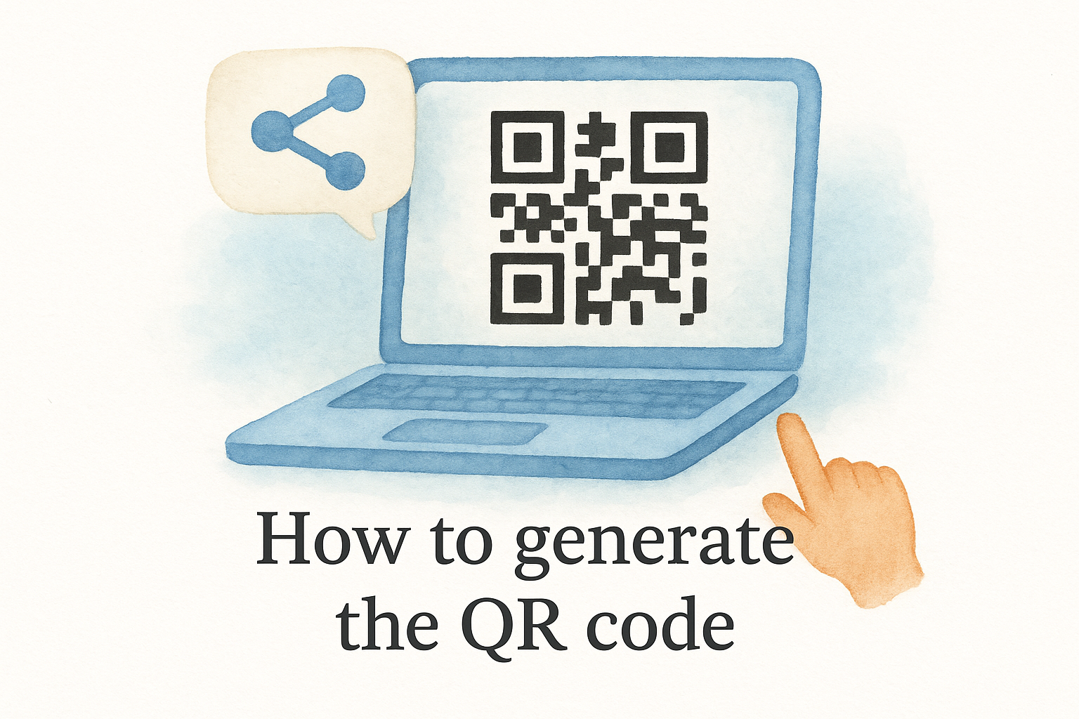 How to generate the QR code