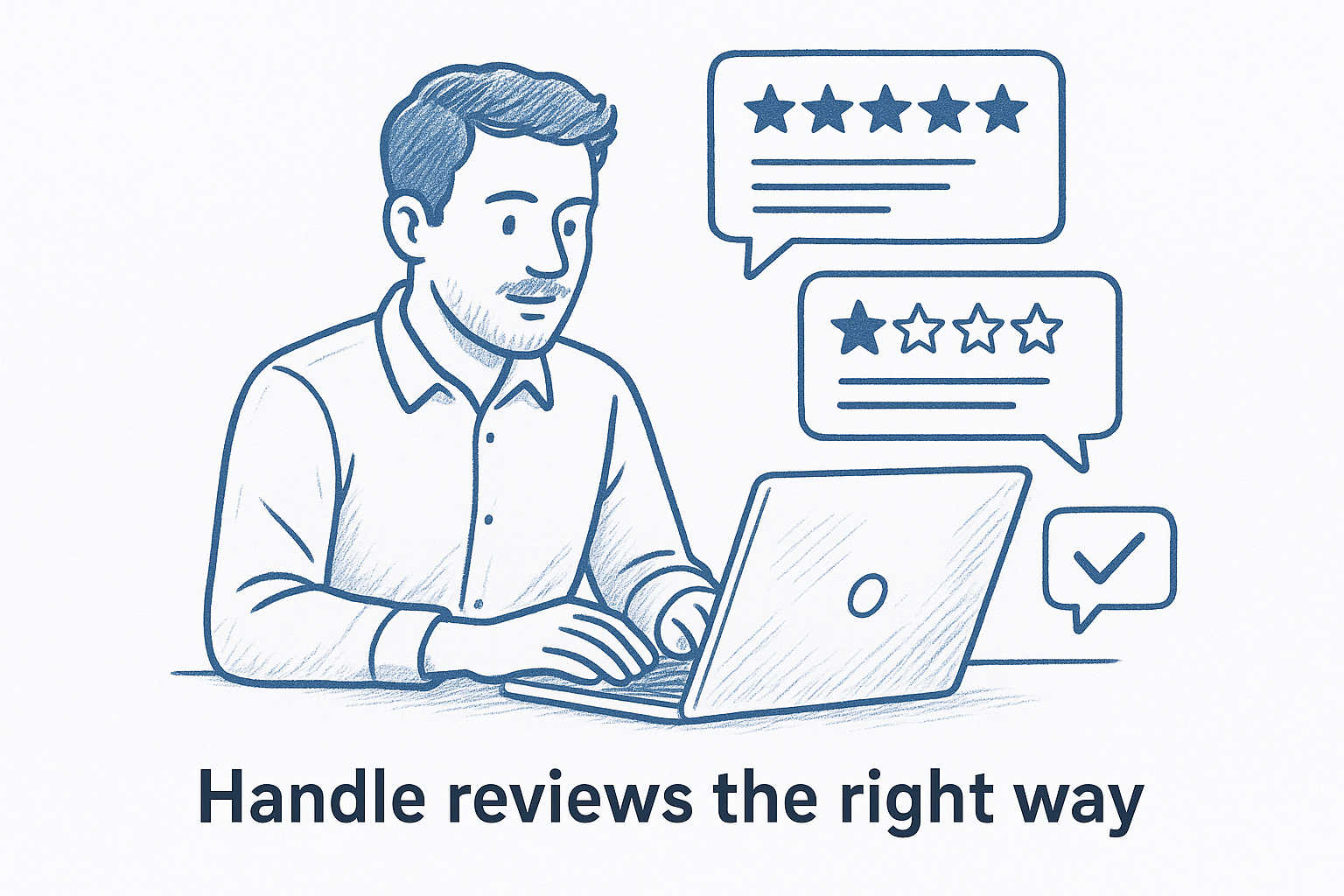 Handle reviews the right way